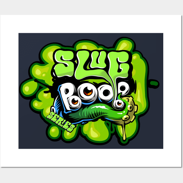 Slug Poo Punk Series Wall Art by Invad3rDiz